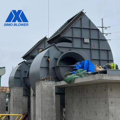 हाई स्पीड बड़े हेवी ड्यूटी सेंट्रीफ्यूगल पंखे कार्बन स्टील